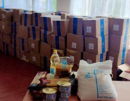 Відучора для переселенців з Гірського працює гуманітарний штаб в Богданівці, що на Дніпропетровщині