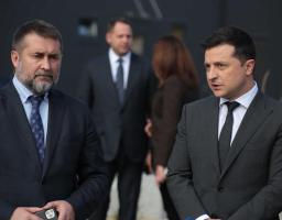 Президент Володимир Зеленський відкрив першу в Україні сервісну зону за програмою «Нове село» у с. Шульгинка на Луганщині