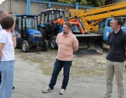 Нова пожежна спецтехніка - наступного тижня, ремонт дороги до Маньківки – у липні та модернізація спортивних об’єктів – підсумки робочої поїздки  Сергія Гайдая до Сватівської громади