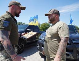 Олексій Харченко: 113-й бригаді тероборони на східний фронт передали три пікапи, на черзі – ще один