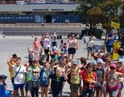 Діти з Луганщини провели канікули в Одесі