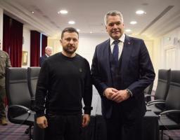 Відновлення енергетики та підтримка України: Володимир Зеленський зустрівся з Карлом Негаммером