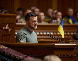 Україна перемоги буде країною, гідною своїх героїв – виступ Президента на пленарному засіданні Верховної Ради з нагоди 27-ї річниці ухвалення Конституції