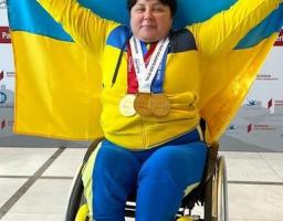 Спортсменка-паралімпієць з Луганщини Наталія Олійник виборола золото європейської першості з пауерліфтингу