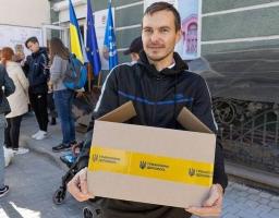 ВПО з Луганщини в гуманітарному штабі Сєвєродонецької міської військово-цивільної адміністрації в Тернополі за листопад видано 392 продуктових набори.