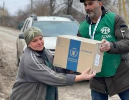 Сергій Гайдай: ще хліб та інші продукти міжнародні організації доставили для мешканців Невського та сіл поблизу