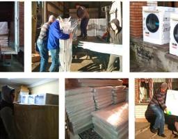 Переселенців з Луганщини, які знайшли прихисток в Києві, забезпечили побутовою технікою