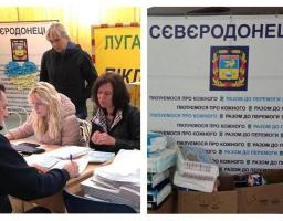 У Сєвєродонецькому хабі в Дніпрі переселенці з Луганщини за тиждень отримали 362 продуктових набори