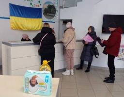 У Вінниці в гуманітарному штабі приймає лікар, служба зайнятості, юрист. За тиждень видано 418 продуктових наборів