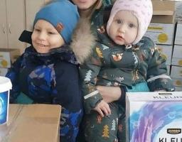 В Івано-Франківську за тиждень переселенцям з громад Луганської області надано близько сотні продуктових наборів