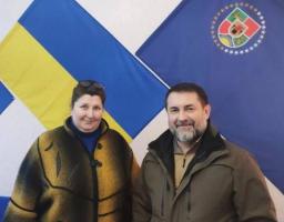 Сергій Гайдай перевіряє роботу гуманітарних штабів Луганщини