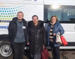 У Новомосковську приймали рубіжанські медики