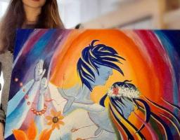 Чотири картини учениць Кремінської художньої школи будуть представлені на міжнародній виставці у Лондоні