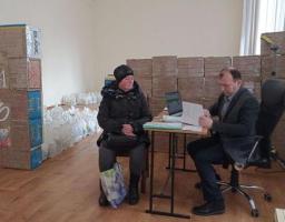 Більше 2000 ВПО з Луганщини цього тижня видані продукти харчування у штабах Попаснянщини