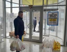 Більше 670 продуктових наборів отримали луганські переселенці в Вінниці на минулому тижні