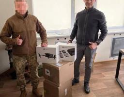 #Вірю_в_ЗСУ Українським військовим передані квадрокоптери від Сєвєродонецької громади