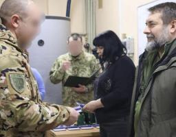 Знак пошани «Захиснику Луганщини» отримали луганські прикордонники та патрульні