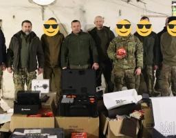 Сергій Гайдай: для боротьби з росіянами привезли необхідний вантаж нацгвардійцям, що боронять Кремінський напрямок