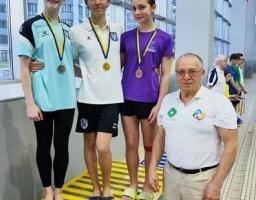 Ще дві нагороди вибороли стрибуни в воду з Луганщини на всеукраїнських змаганнях