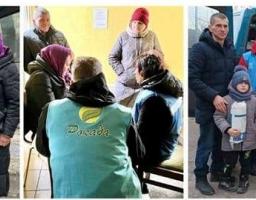 Матраци, подушки, ковдри, постільну білизну, термоси та посуд отримали пільгові категорії луганчан на Житомирщині