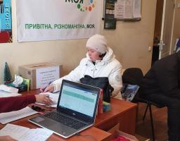 В Одесі протягом березня більше 1800 жителям Луганщини надана допомога у хабі