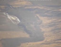 #Вірю_в_ЗСУ Наші військові нищать техніку росіян на Сватівщині