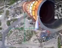 У 91-й День народження Сіверськодонецька над містом майорить синьо-жовтий прапор