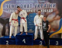 На першості країни з карате відзначилися спортсмени зі Сватового