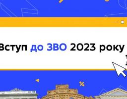 Основні дати вступної кампанії до закладів вищої освіти у 2023 році