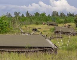 #Вірю_в_ЗСУ На Лиманському та Куп’янському напрямках знищено дві БМП та два мінометних комплекси росіян