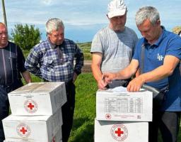 Артем Лисогор: жителів звільнених сіл проконсультували терапевт і стоматолог, населенню доставили продукти і хліб