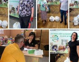 Упродовж липня у хабах Кремінської громади видано майже 5000 продуктових наборів