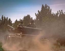 #Вірю_в_ЗСУ На нашій ділянці фронту знищено БТР, три самохідні артустановки та безпілотник противника