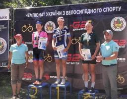 Шість медалей на двох - велоспортсмени Луганщини завершили виступ у чемпіонаті України 