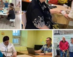 Минулого тижня понад 1000 наших земляків отримали продуктові набори у хабах Кремінської громади