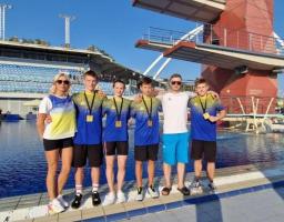 Золоту медаль здобув представник Луганщини в складі команди стрибунів у воду на першості Європи серед юніорів