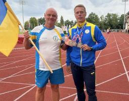 Олександр Дмитриєнко здобув дві золотих і одну бронзову медалі на чемпіонаті Європи з легкої атлетики серед спортсменів з порушенням слуху
