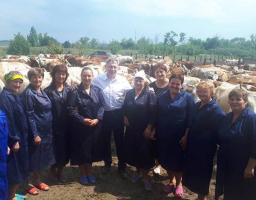 Юрій Гарбуз відвідав найбільше сільгосппідприємство з виробництва молока Білокуракинщини
