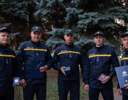 П’ятьом рятувальникам з Луганщини вручені державні нагороди