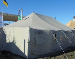 Нагадуємо: на КПВВ «Станиця Луганська» працює літній намет