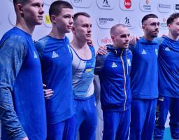 Чоловіча збірна України зі спортивної гімнастики з луганчанином у складі виборола ліцензію на Олімпійські ігри 2024 року