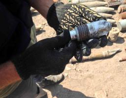 На Луганщині тривають роботи з розмінування місцевості