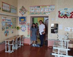 Катерина Безгинська відвідала об’єкти «Великого будівництва» у Попаснянській громаді