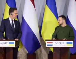 Україна та Нідерланди разом захищають наших людей і наші цінності, і разом ми маємо перемогти в цьому захисті – Володимир Зеленський після зустрічі з Марком Рютте в Харкові