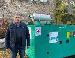Артем Лисогор: готуємося до енергонезалежності та деокупації – від Червоного Хреста отримали 23 генератори та мастила