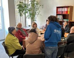 По четвергах та п’ятницях в Одесі наших ВПО приймають психологи від чотирьох міжнародних організацій