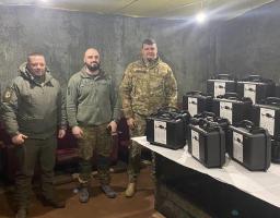 Бригаді «Буревій», яка зараз на східному фронті, передали 28 дронів, – Артем Лисогор