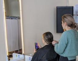 У хабі в Броварах облаштували місце для роботи перукаря