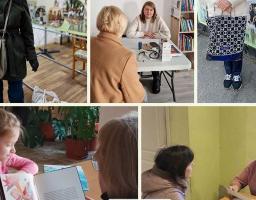 Більше 2150 продуктових наборів отримали наші ВПО у Кремінських хабах у лютому