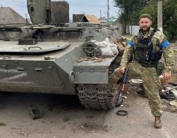 Ми тричі ставали живим щитом, не пускаючи ворога, – луганський оперативник Андрій Хмелевський